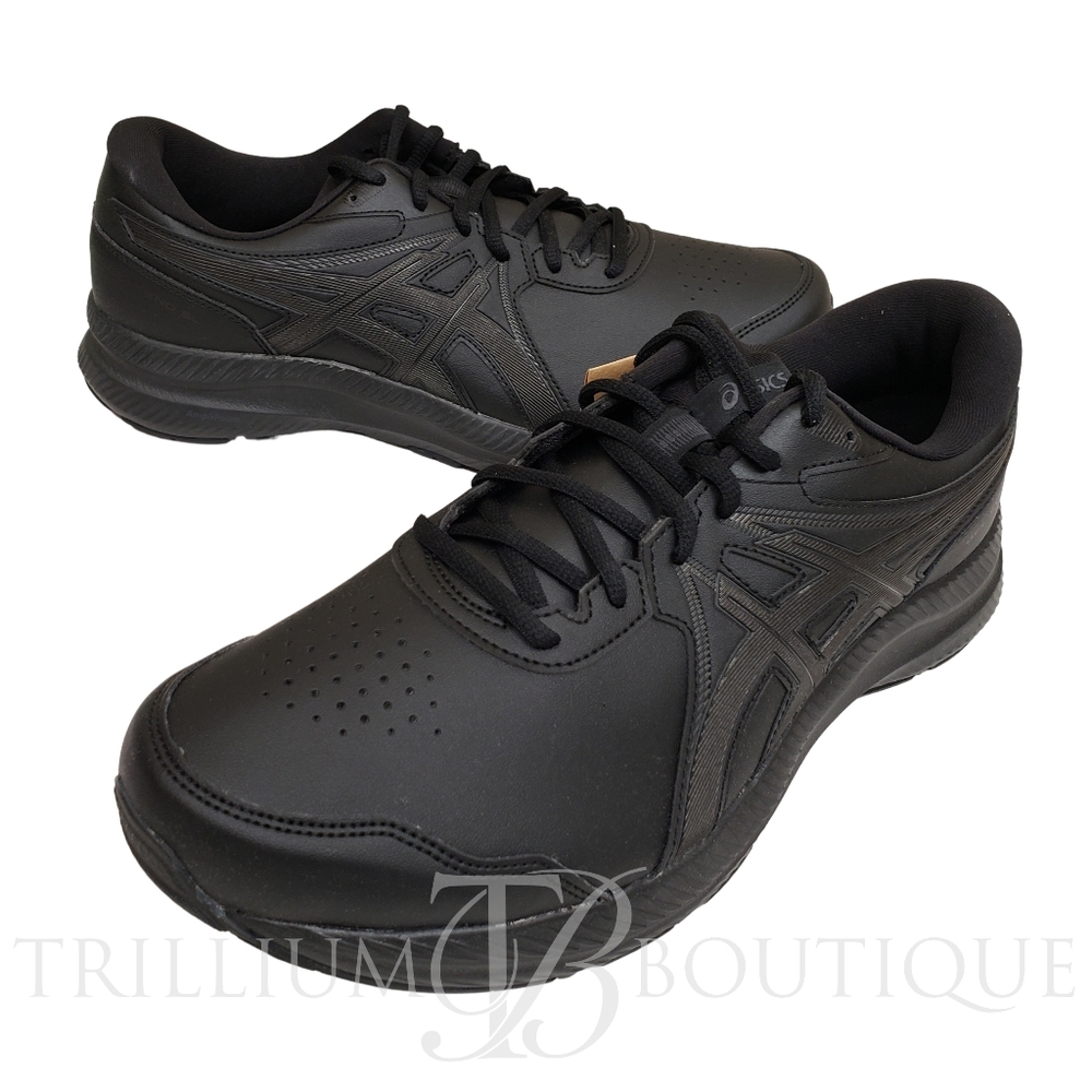 ASICS GEL-Contend SL Athletic Walker Walking Shoes Black/Black 10.5 Extra Wide